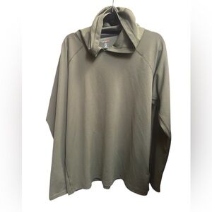 TIMBERLAND PRO Men’s Wicking Good Hoodie Green SZ XL Thumb Holes Hood Jacket EUC